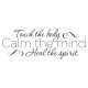 Heal the Spirit Decal - 60" x 22"