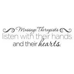 Listen With Their Hands Decal - 60" x 18"